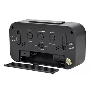 Reloj Tecnolab Pantalla Lcd TL305BK Negro Alarma