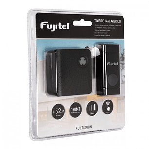 Timbre Inalambrico Fujitel 70m 48 Melodias Negro