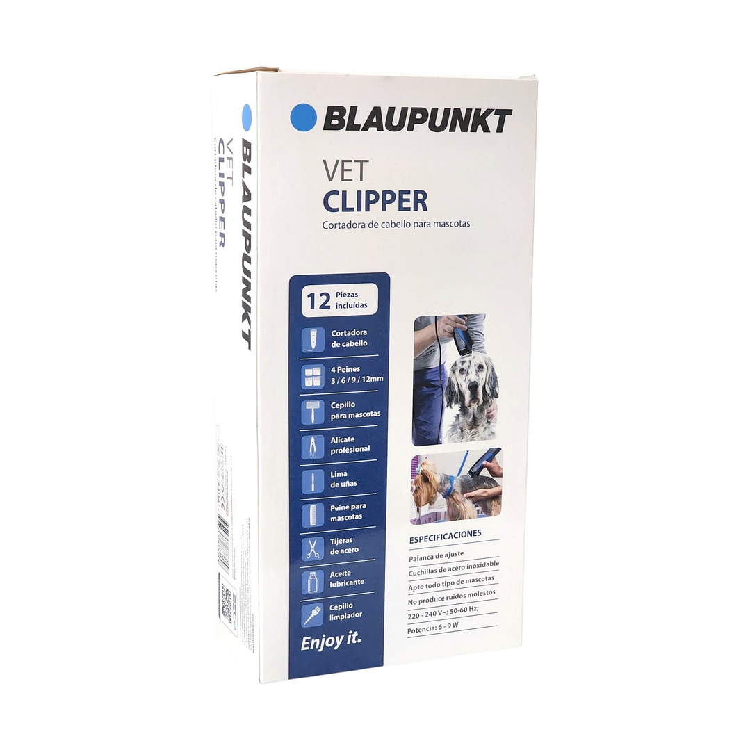 Cortadora de Pelo para Mascotas Vet Clipper Azul Blaupunkt 9