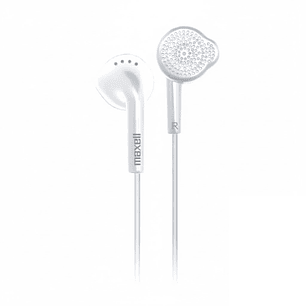 Audífono Stereo Buds Maxell EB-95 jack 3.5mm Blanco