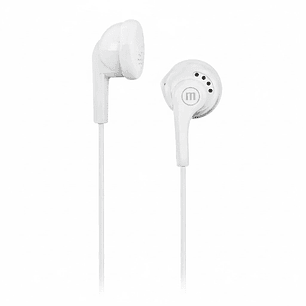 Audífono Stereo Buds Maxell EB-95 jack 3.5mm Blanco