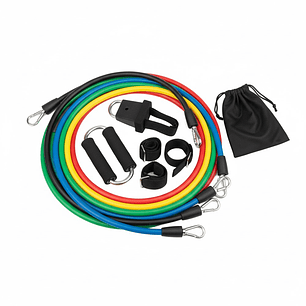 Set De 5 Bandas Elásticas Tubulares Infitness 100lb IN0011