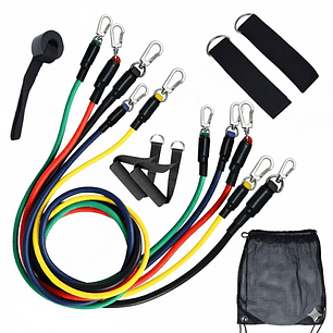 Pack 5 Bandas Elásticas Multicolor Infitness IN0010 150Lb