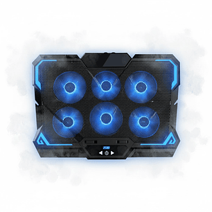 Ventilador Notebook Gamer Reptilex 6 Aspas Alto Flujo Rx0025