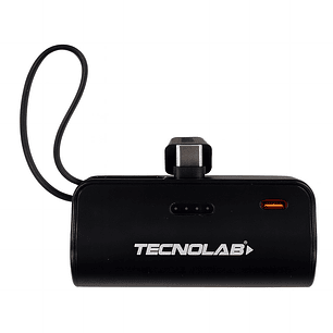 Powerbank 10000mAh 20W Tipo C y LNTG TL778BK Negro