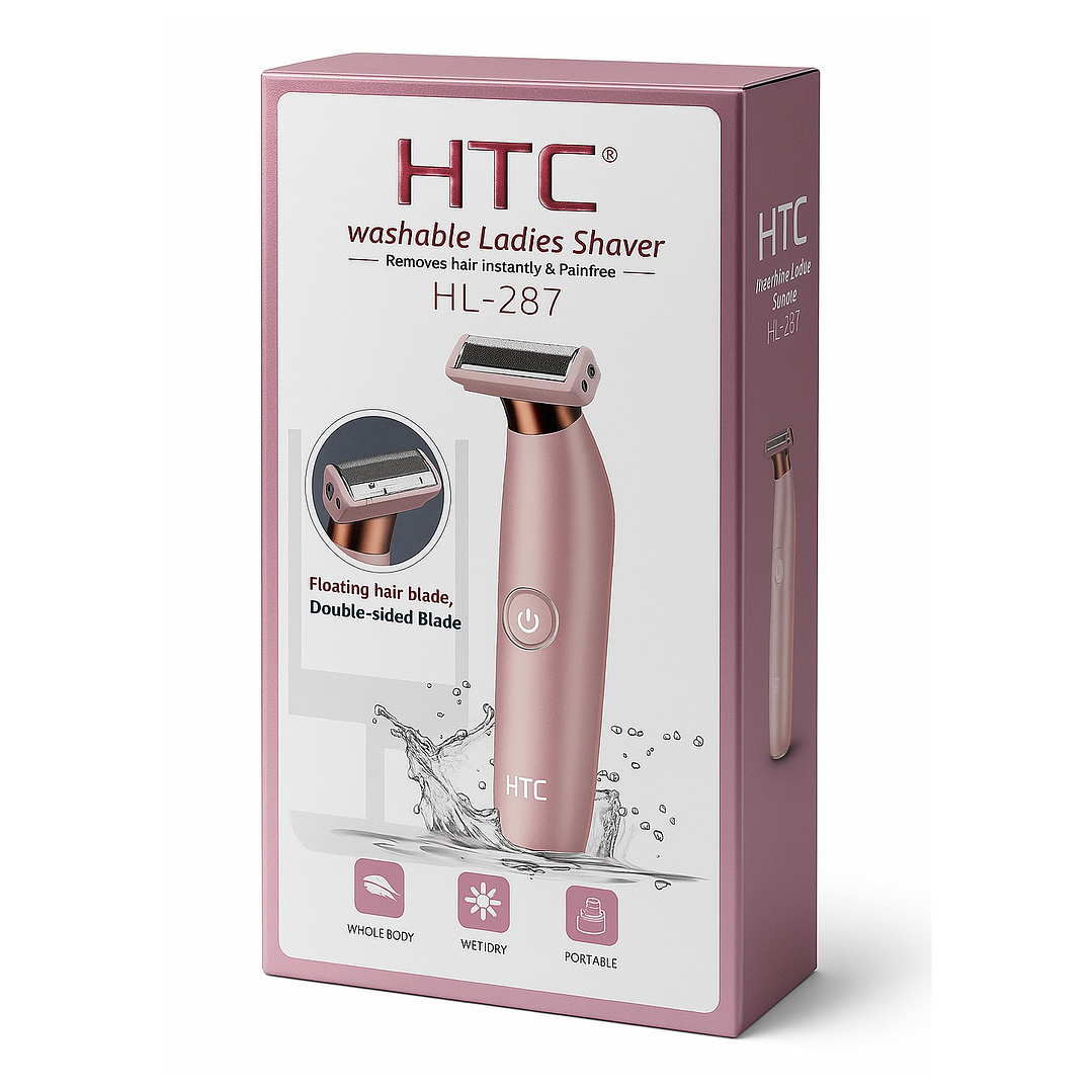 Depiladora Rebajadora Femenina Inalámbrica HTC HL-287 4