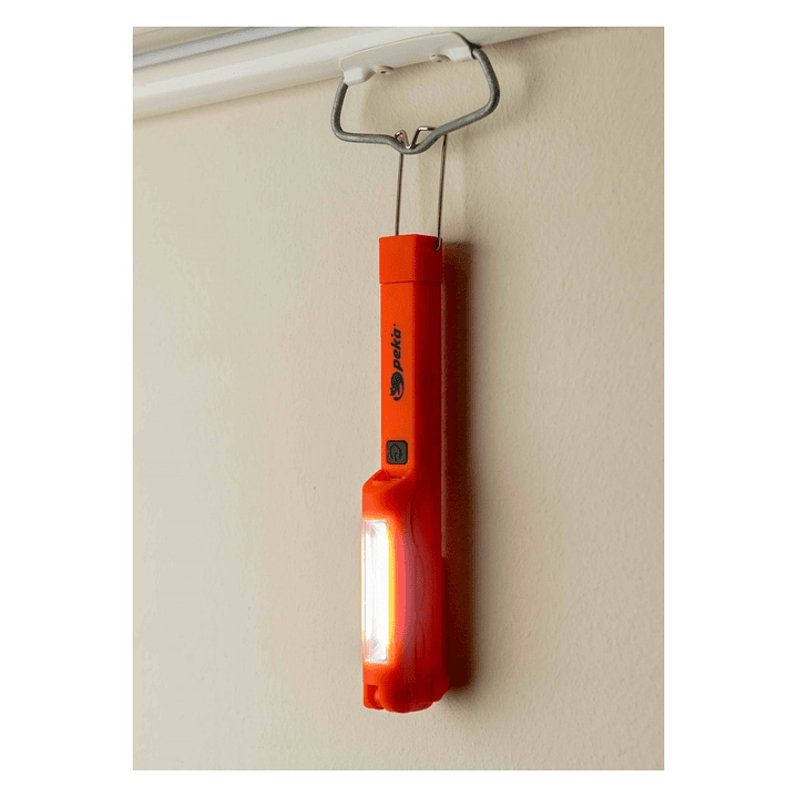 Linterna Lápiz Recargable Doble Luz Magnética W010 Peka 5