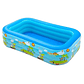 Piscina Inflable 115cm con 3 Anillos Diseños DBG1727 Dblue - Miniatura 1