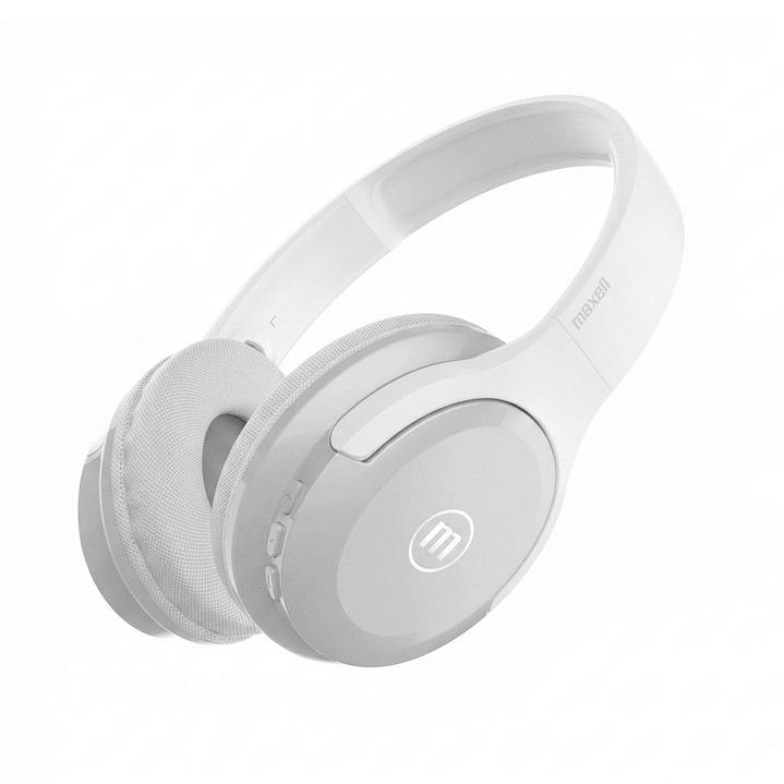 Audífonos Inalámbricos Maxell BT HP-BT200 30 Horas Blanco 1