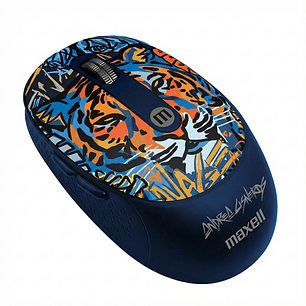 Mouse Inalámbrico Maxell Wild Tigre 4000dpi Usb/usb-c