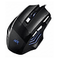 Mouse Gamer ReptileX RX0047 2400 dpi Retroiluminado - Miniatura 1