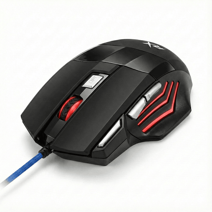 Mouse Gamer ReptileX RX0047 2400 dpi Retroiluminado 3