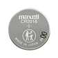 Pack 5 Pilas CR 2016 3v Maxell Tipo Botón Holograma - Miniatura 3