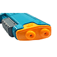 Juguete Pistola Lanza Agua Doble Chorro 400ml DBG1604BL - Miniatura 3