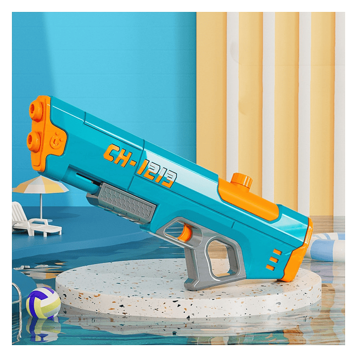 Juguete Pistola Lanza Agua Doble Chorro 400ml DBG1604BL 6