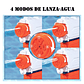 Juguete Pistola Lanza Agua 4 Chorros Tanque 890ml DBG1632 - Miniatura 6