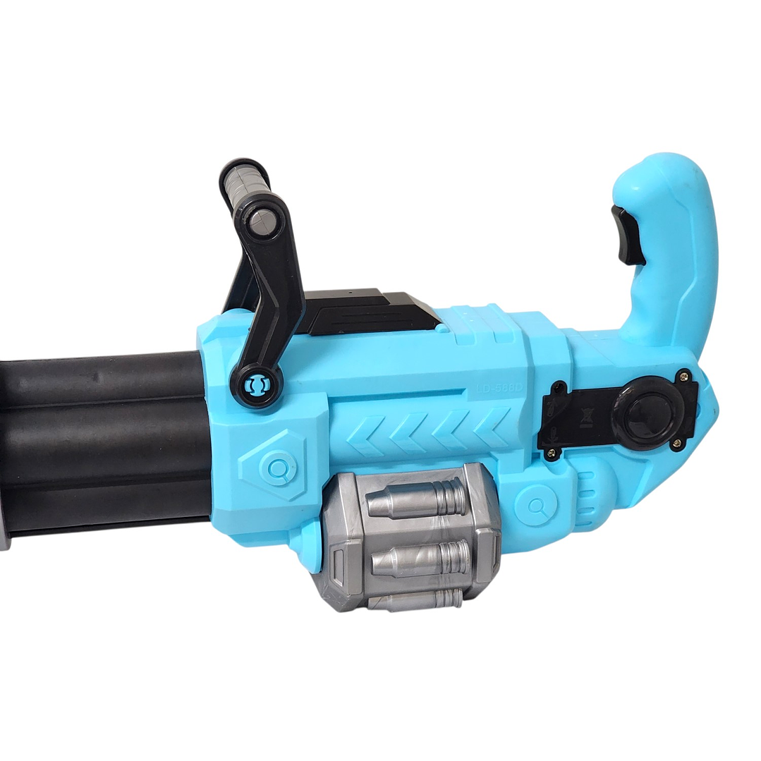 Juguete Pistola de Agua Eléctrica Recargable DBG1655BL Azul 4
