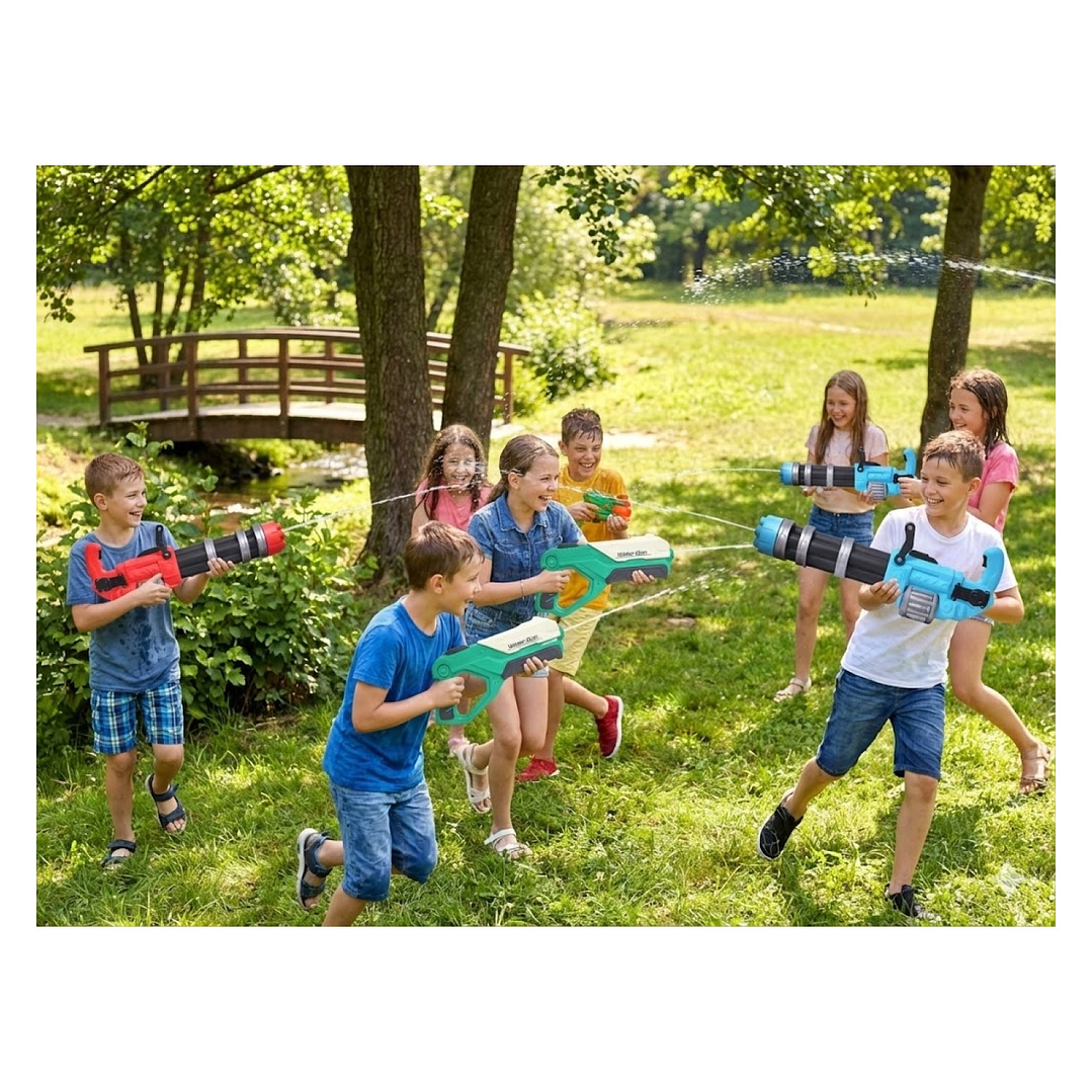 Pistola de Agua Motorizada Recargable Largo Alcance DBG1654 7