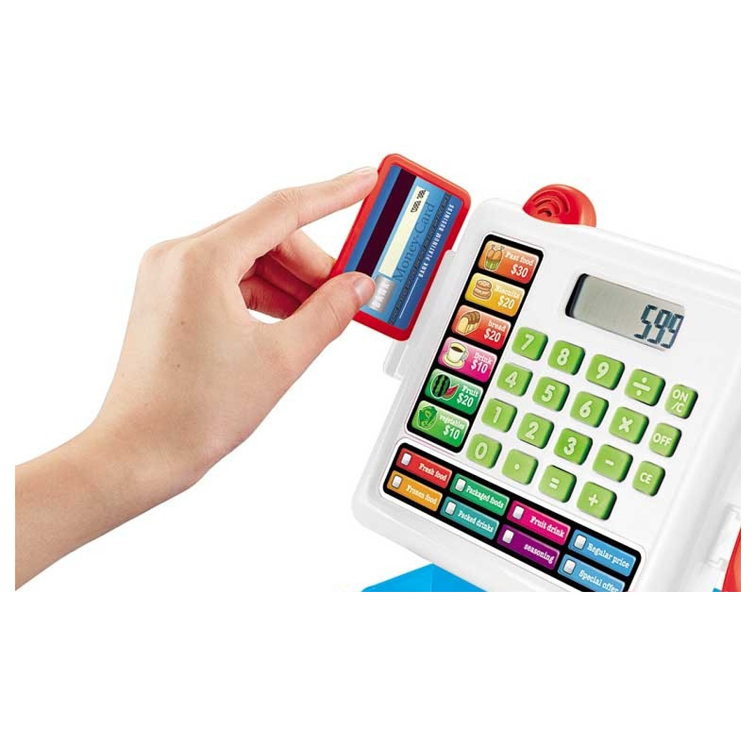 Juguete Caja Registradora Luz Sonido Y Accesorios DBG1610 2