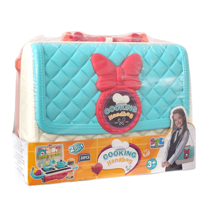 Juguete Maletín Mini Cocina + 28 accesorios 2 en 1 DBG1589 9