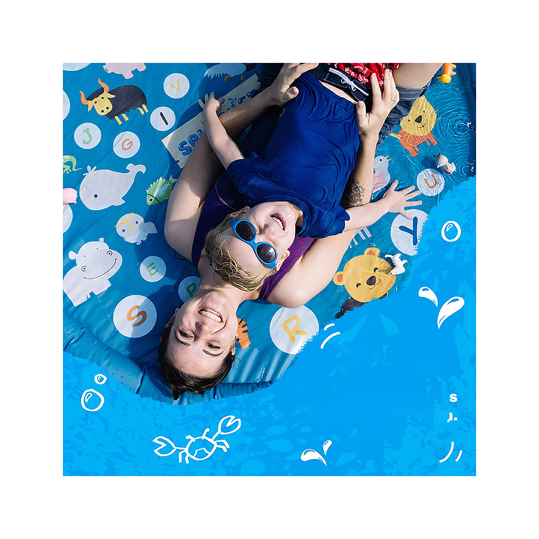 Alfombra Inflable de Agua Con Rociadores Para Niños DBG1260 5