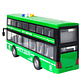 Juguete Autobús Dos Pisos Luces Sonidos 1:16 DBG1680G Verde - Miniatura 5