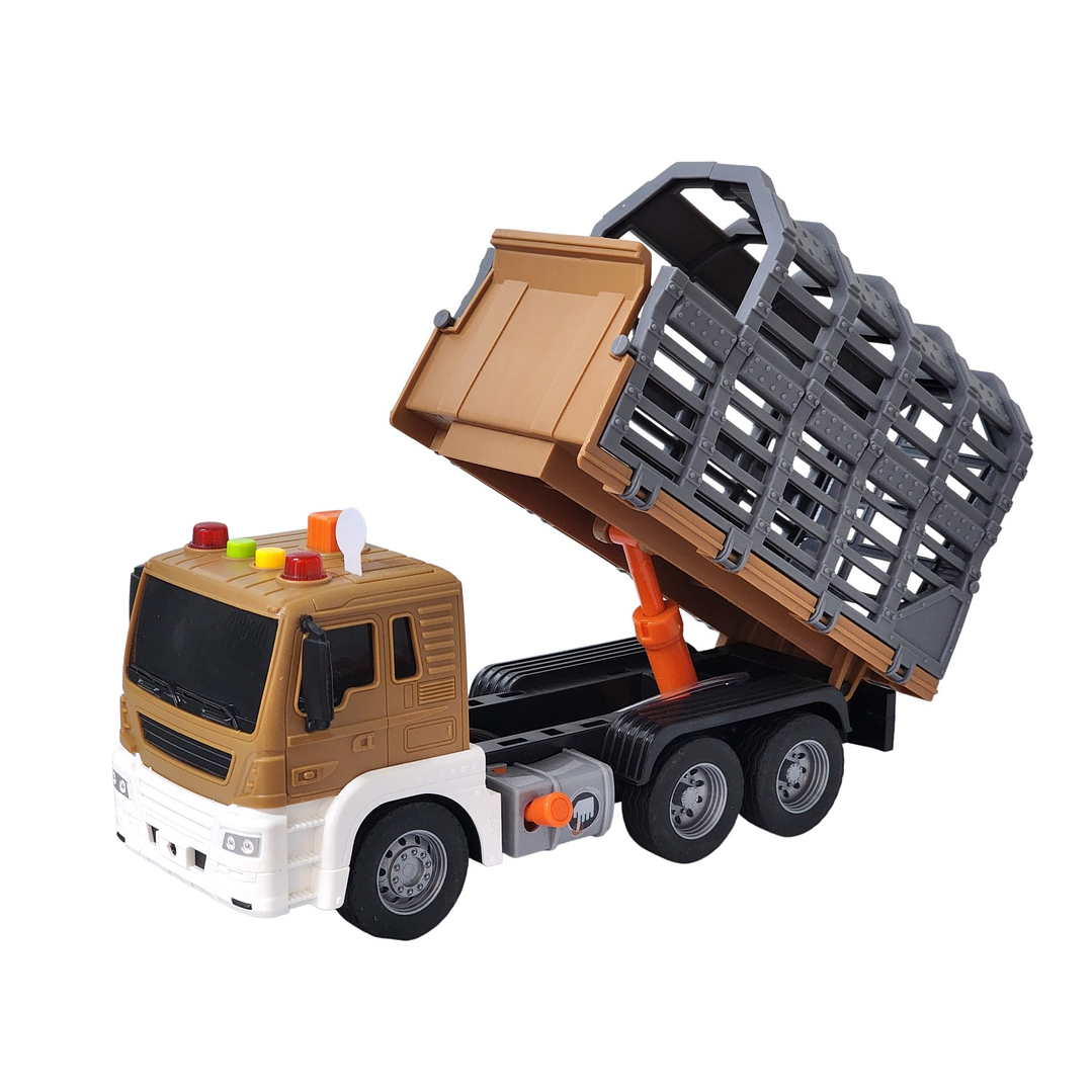 Juguete Camión Remolque Luces Sonidos Dinosaurios DBG1613 4