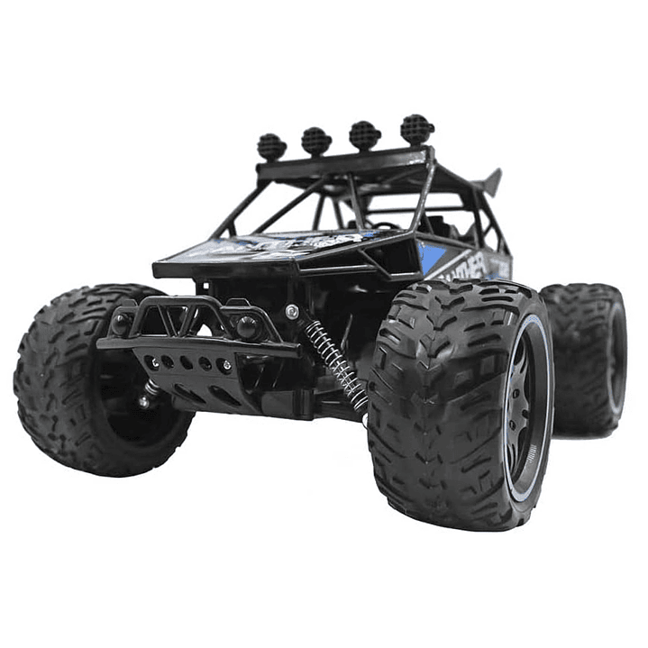 Auto Rally Racer Veloz Control Remoto 2.4G DBG1606BL Azul 4