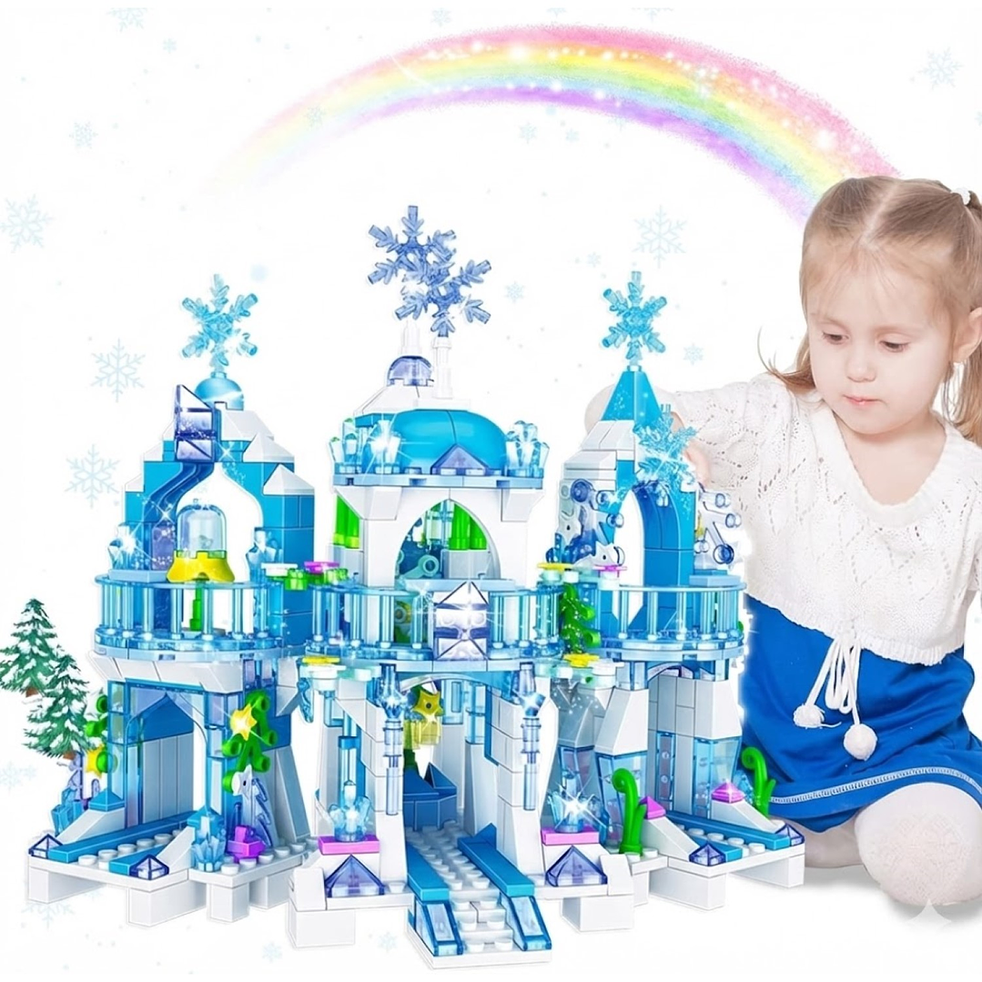Set Bloques Armables Castillo de Hielo 463 Piezas DBG1539 4
