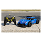 Auto de Carrera RC Luces Música Lanza Vapor DBG1579BL Azul - Miniatura 5