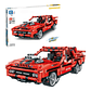 Set Bloques Armables Auto Deportivo Rojo 627 Pzas DBG1445 - Miniatura 4