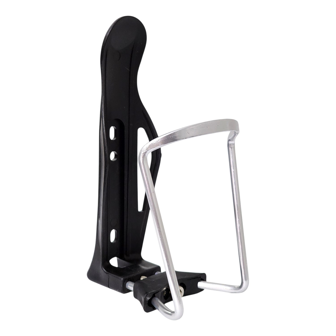 Soporte Porta Botella Ajustable para Bicicleta e18001 Plata 1
