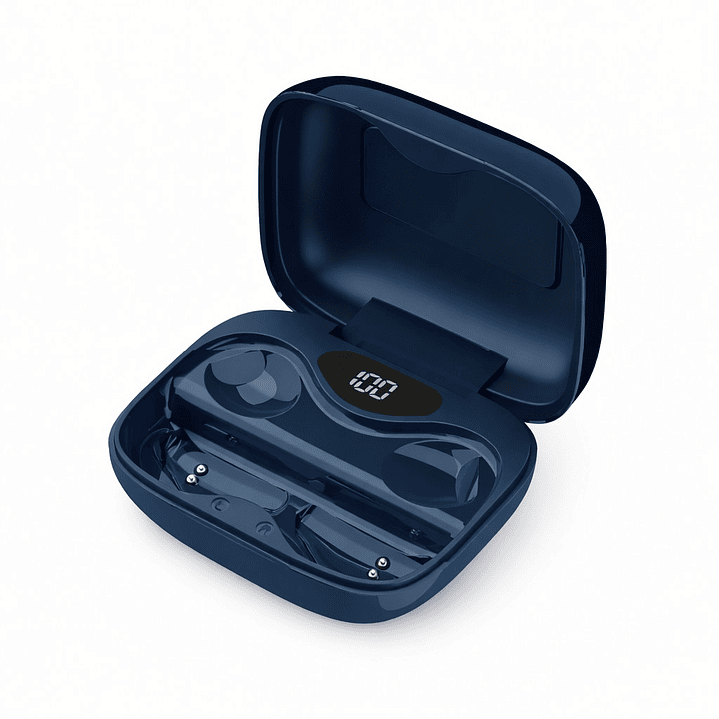 Audífonos Bt Maxell Ear Cuff Clip On Open-Ear TWS Azul 3