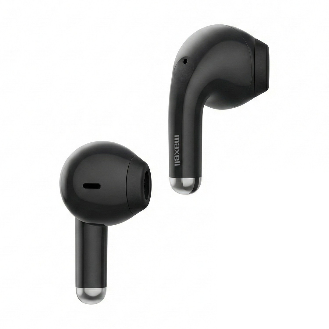 Audífonos inalámbricos Bt Maxell ELIO 12 Horas Negro 1