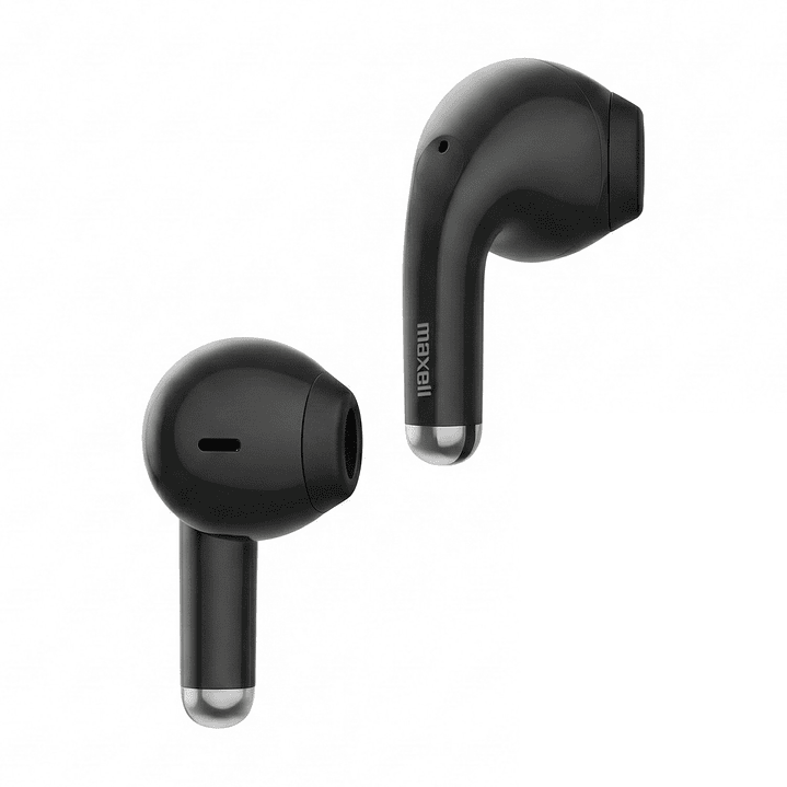 Audífonos inalámbricos Bt Maxell ELIO 12 Horas Negro 1
