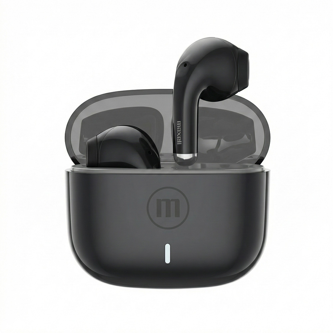 Audífonos inalámbricos Bt Maxell ELIO 12 Horas Negro 2