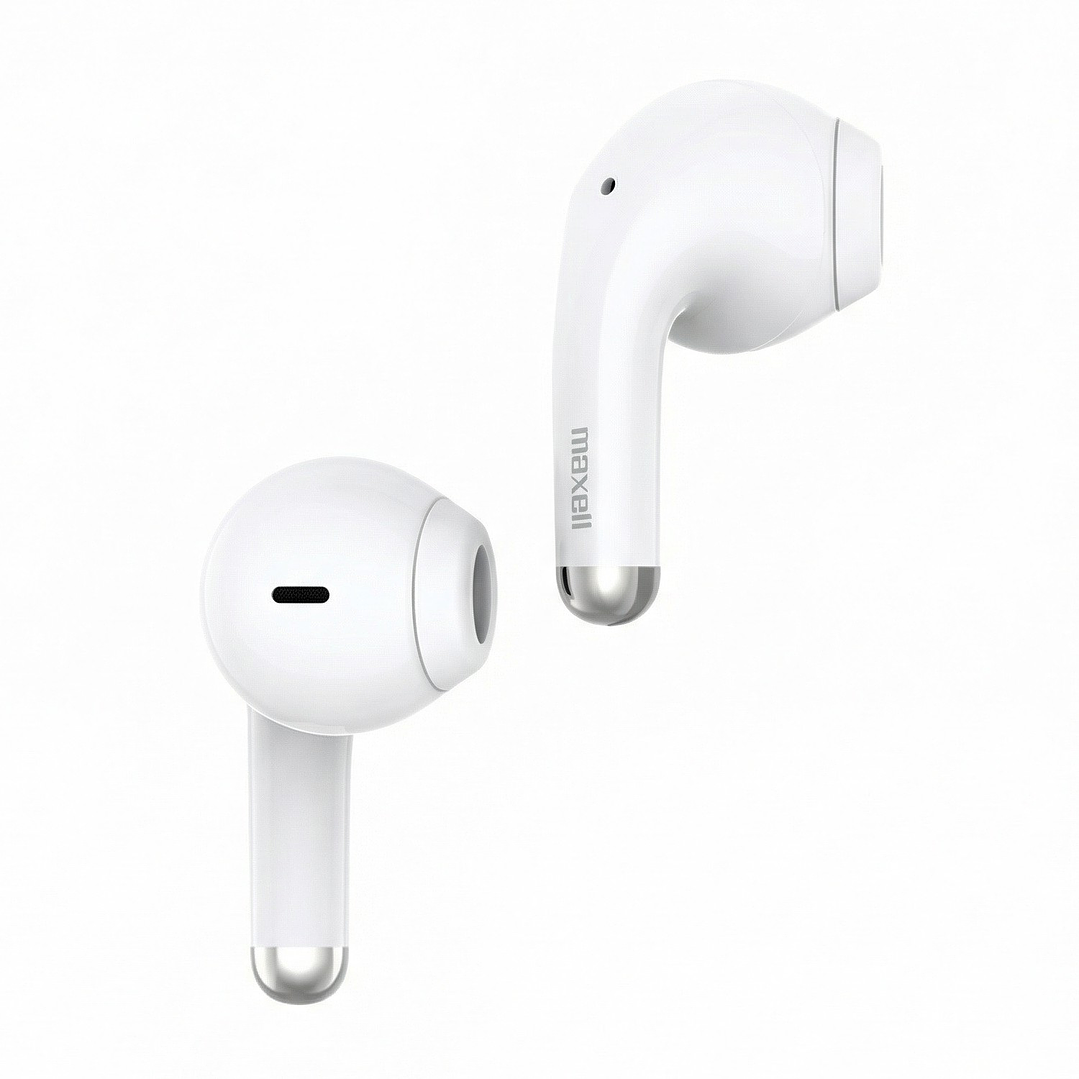 Audífonos inalámbricos Bt Maxell ELIO 12 Horas Blanco 1