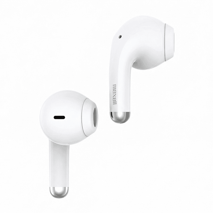 Audífonos inalámbricos Bt Maxell ELIO 12 Horas Blanco 1