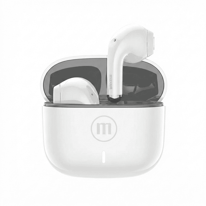 Audífonos inalámbricos Bt Maxell ELIO 12 Horas Blanco 2