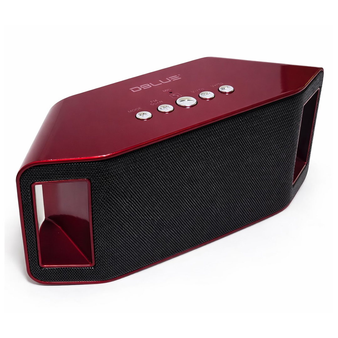 Parlante inalámbrico Portatil BT Rojo DBLUE DBS110 1