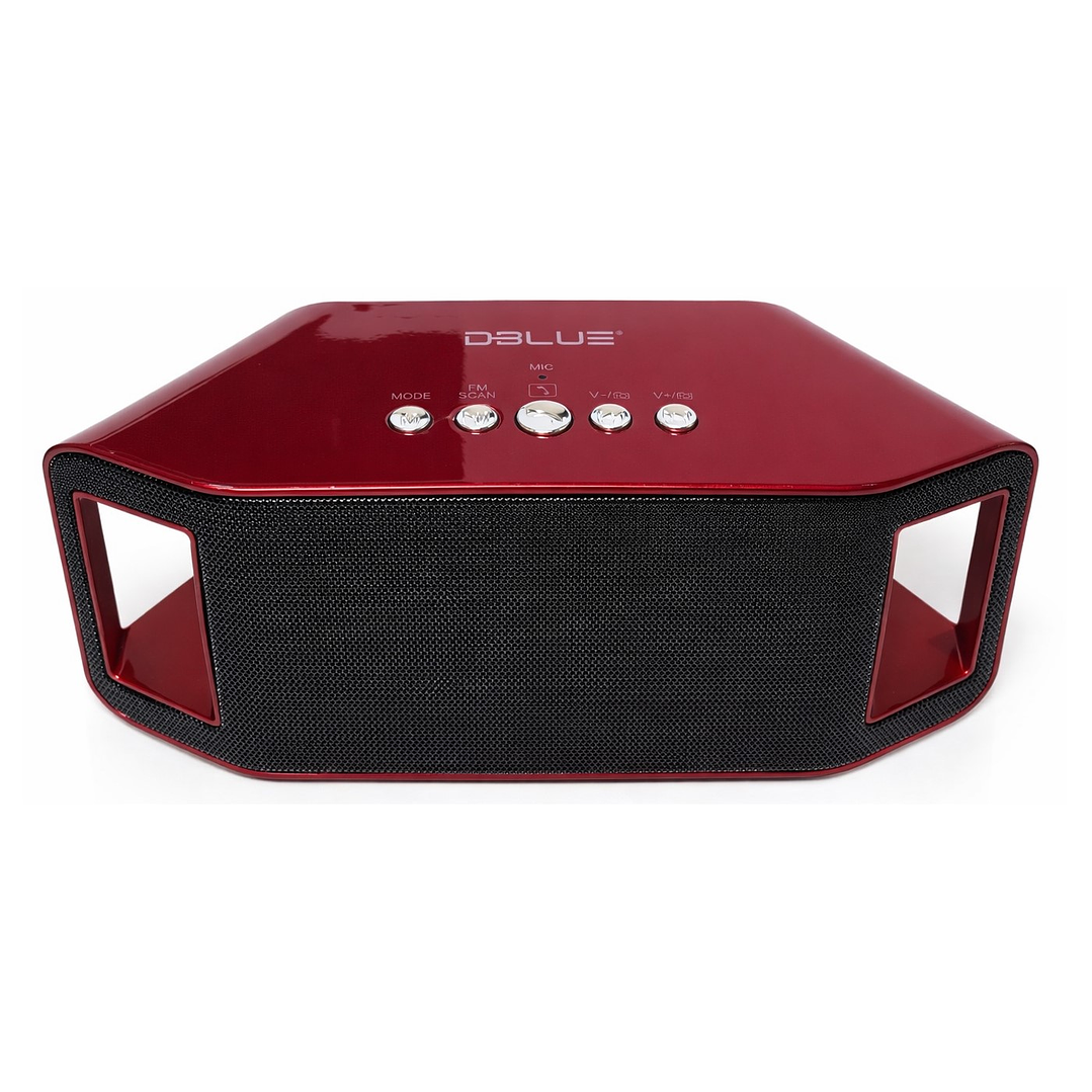 Parlante inalámbrico Portatil BT Rojo DBLUE DBS110 4