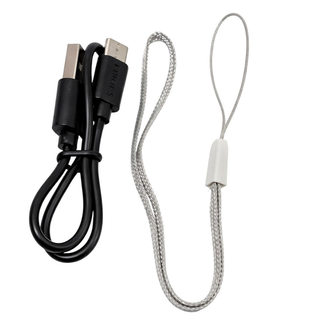 Linterna LED Philips 10W Recargable Zoom 150m 4 Modos 4