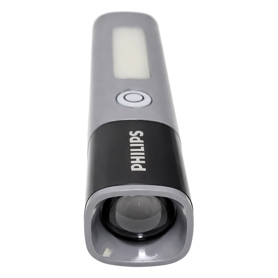 Linterna LED Philips 10W Recargable Zoom 150m 4 Modos 5
