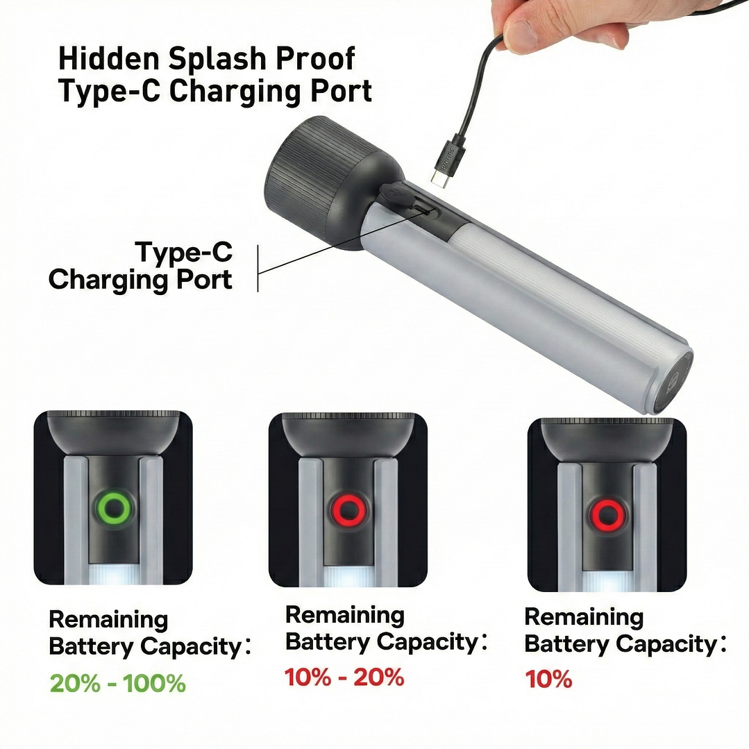 Linterna LED Recargable 400lm 3W SFL1183R/56/ Philips 4