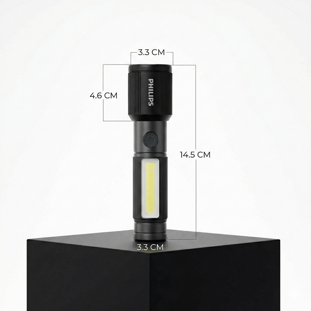 Linterna LED Recargable 330lm 7W SFL2153/56 Philips 7