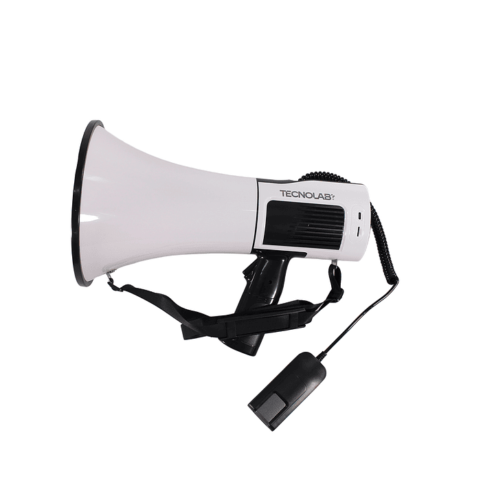 Megáfono Portátil Tecnolab TL852 Recargable BT 50w 400m 2