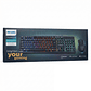 Kit Combo Teclado y Mouse Philips Momentum C214BK SPT6214BK - Miniatura 4