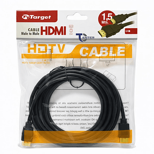 Cable HDMI Target 1.5 mts Full HD 1.4