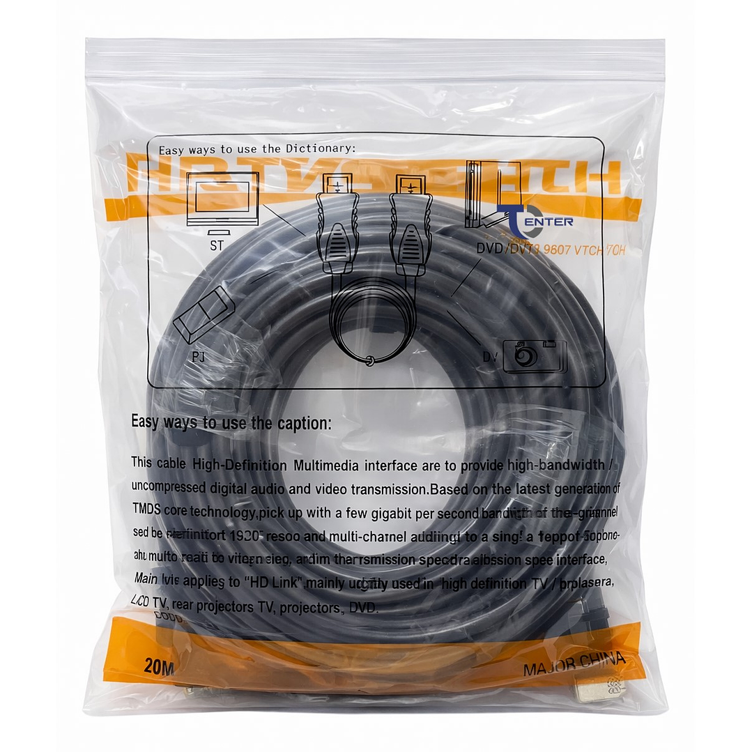 Cable HDMI Target 20 mts Full HD 1.4 2