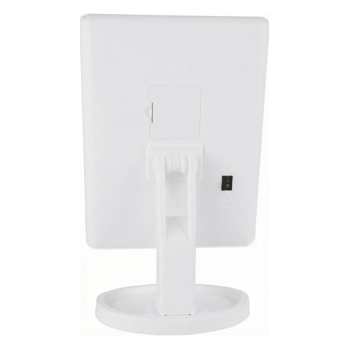 Espejo Plegable Vivitar Aumento 1x2x3x 22 Led MR1307 3